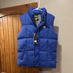 Blue Puffer Vest